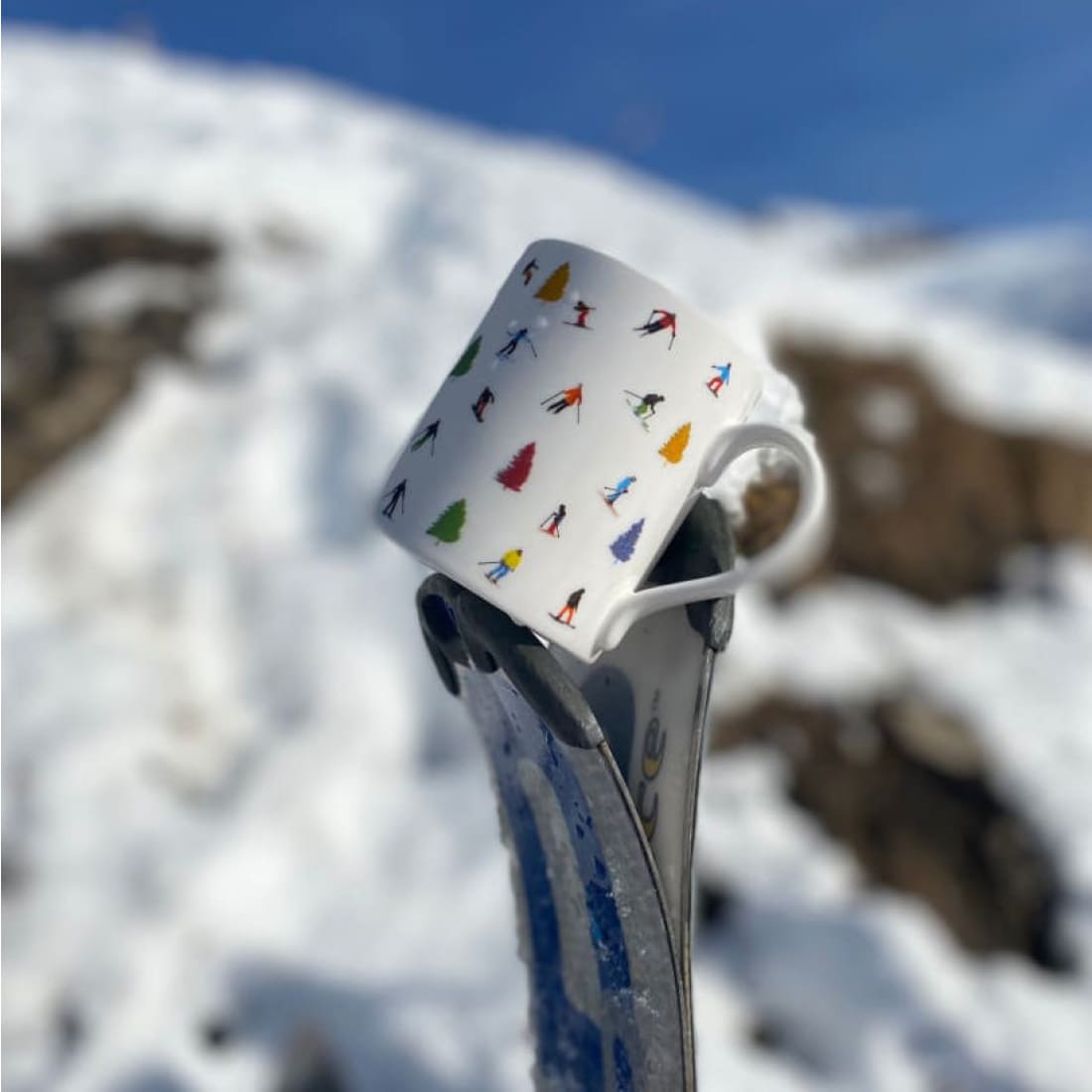 Powderhound Tree Skiing Mug Powderhoundlondon