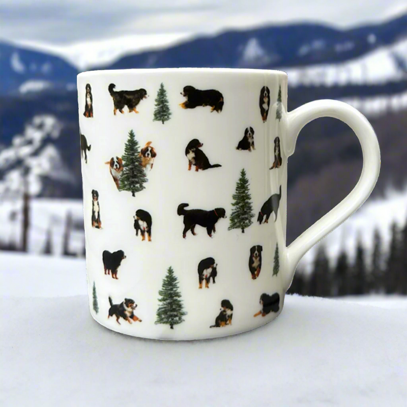 Powderhound Mountain Dog Mug