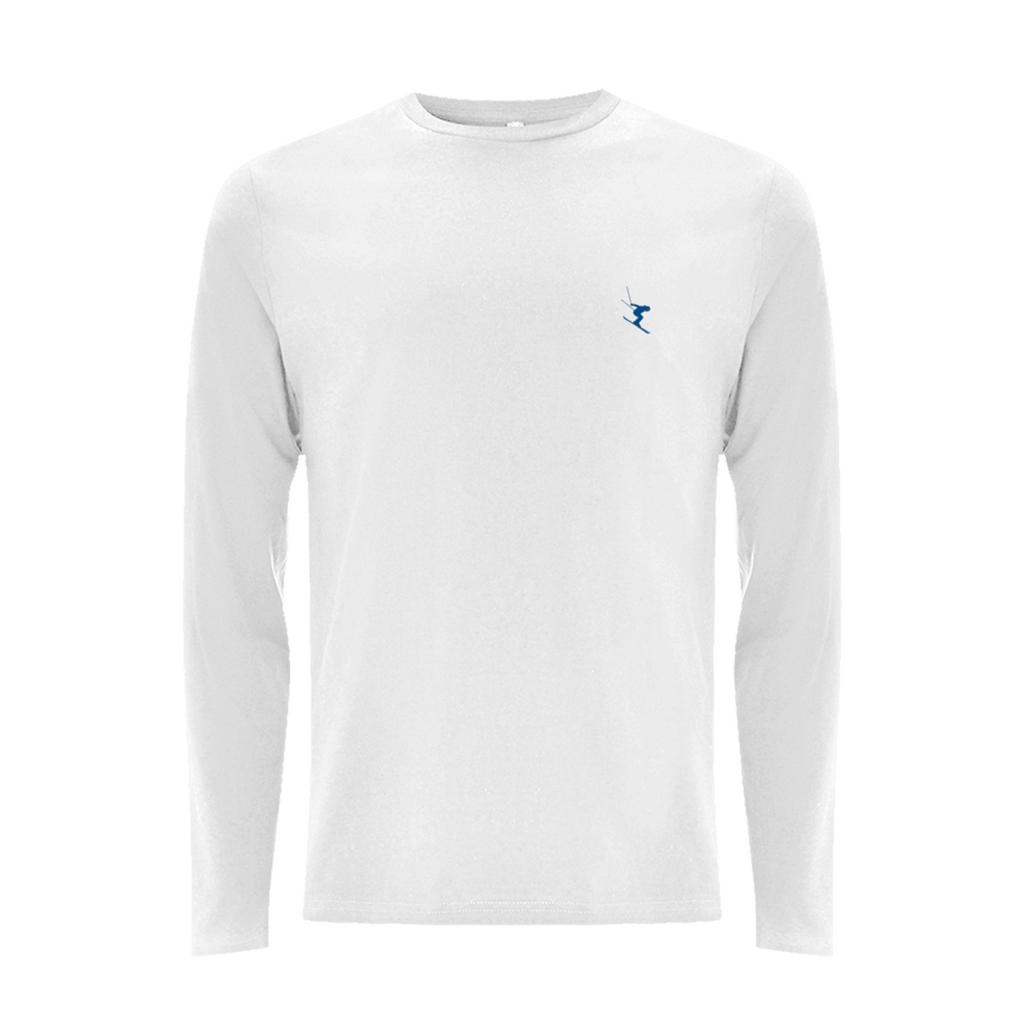 Powderhound White Snowball Ski Long Sleeve T-shirt