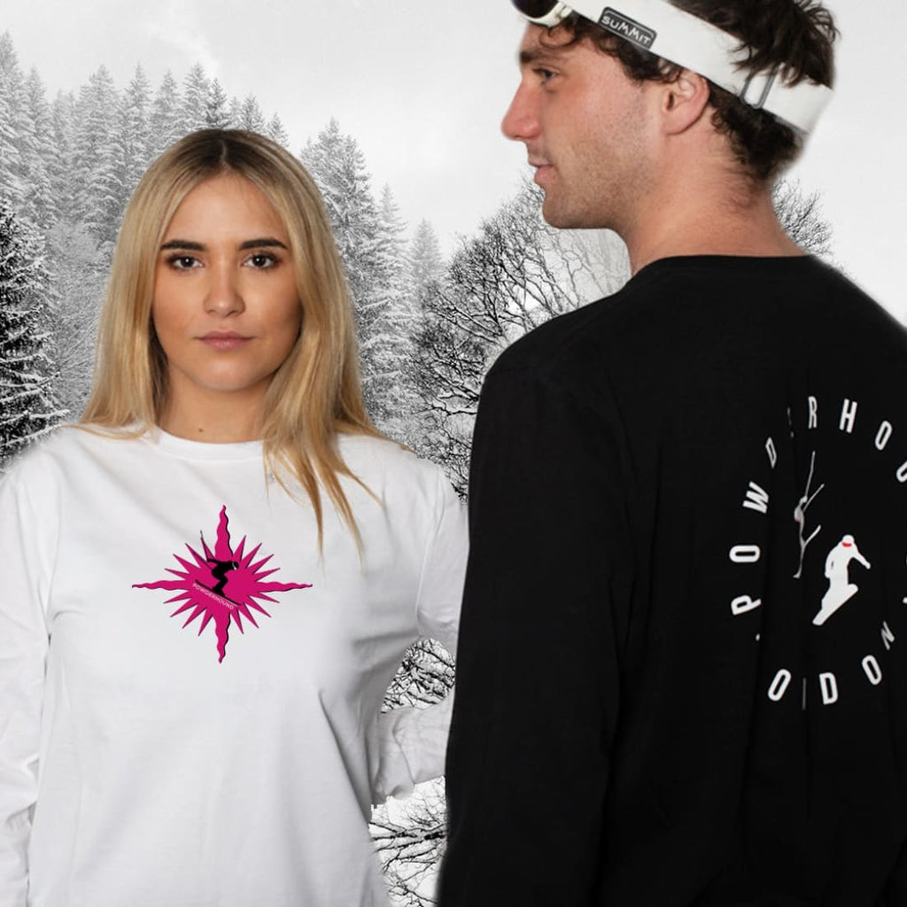 Powderhound Ski Star Long Sleeve T-shirt Powderhoundlondon