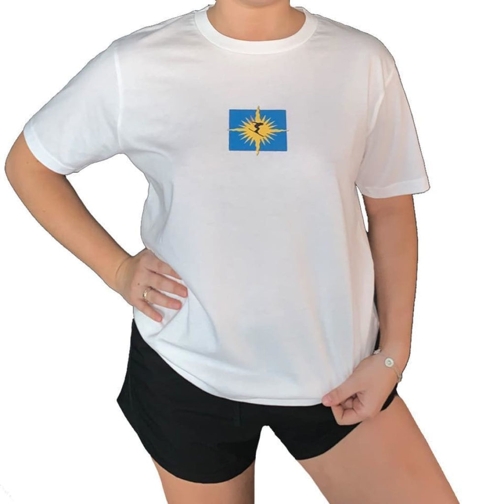 Powderhound Skistar (blue) T-shirt Powderhoundlondon