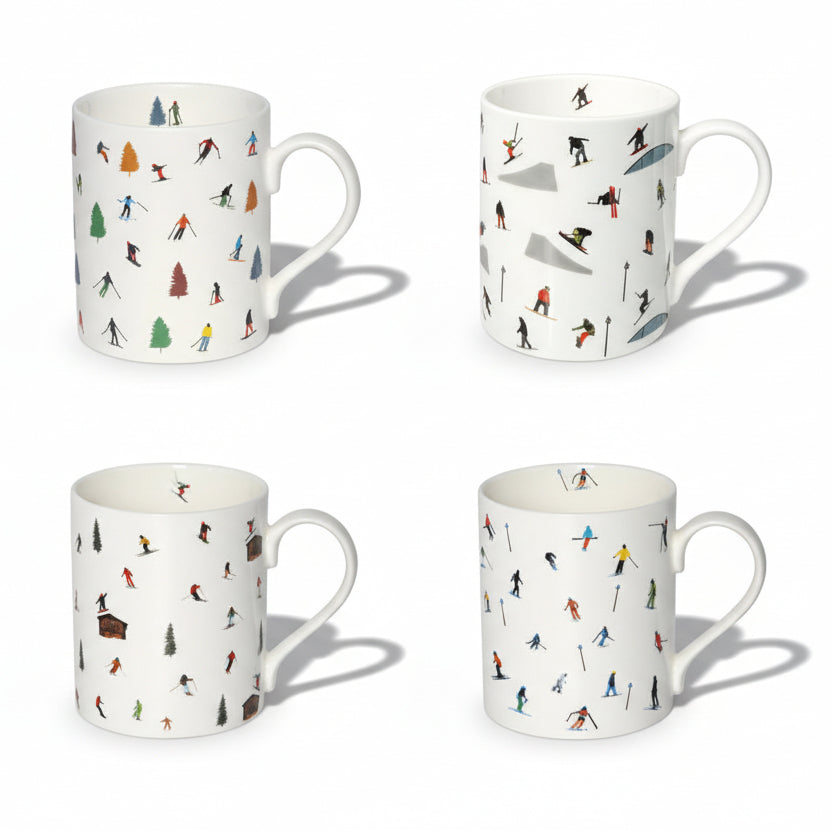 Powderhound Mugs Collection – Ski & Alpine Themed Designer Mugs ...